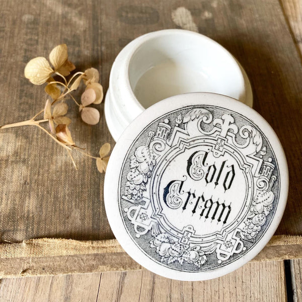 Victorian Cold Cream Pot