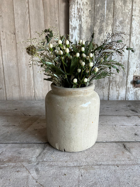 Vintage French Stoneware Pot
