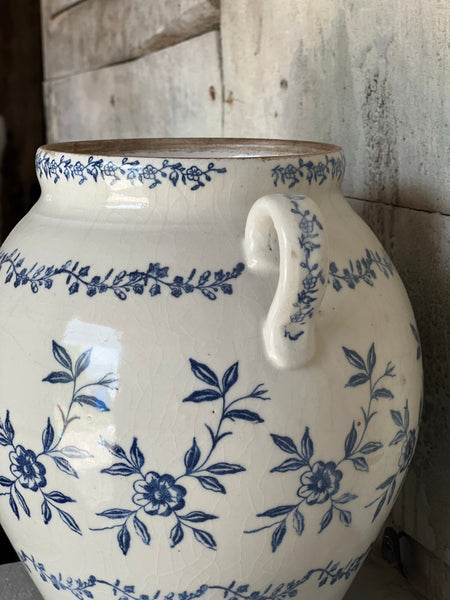 Stunning Blue and White French Floral Confit