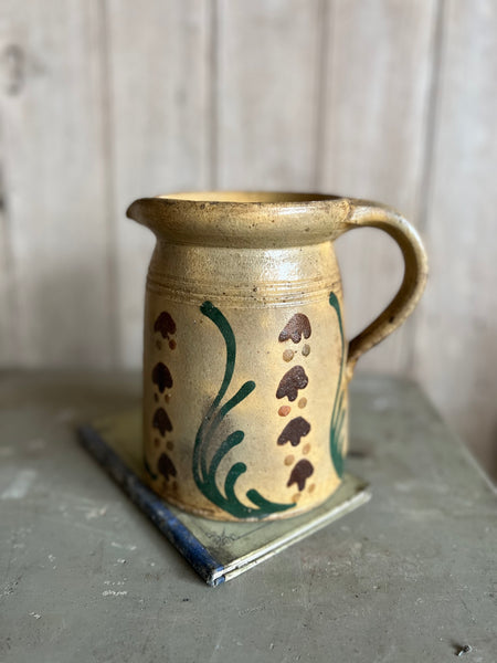 Vintage French Yellow Jug