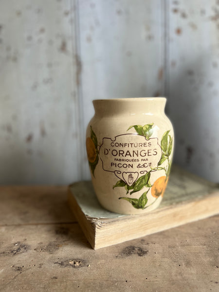Vintage D’oranges Confit Jar
