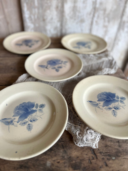 Small Vintage French Stencil Plates