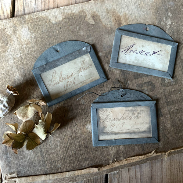 Vintage French Wine Tags