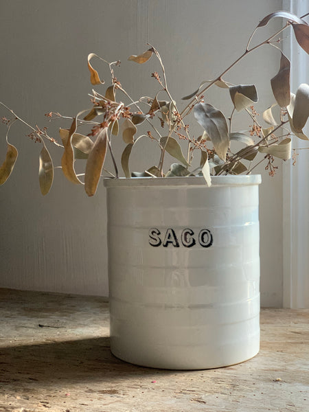 Sago Utensils Jar