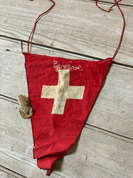 Vintage Swiss Flag