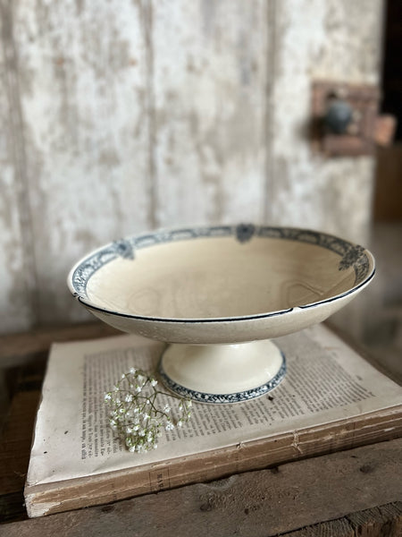 French Vintage Raised Dish