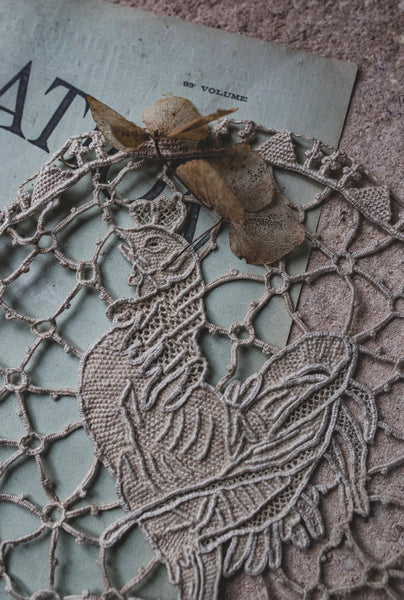 Vintage French Chicken Embroidery