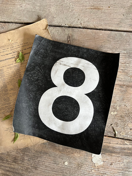 Vintage Bus Number