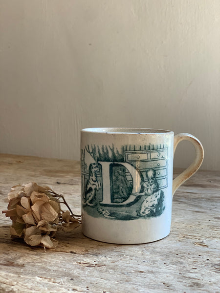 Victorian Alphabet Mug (C&D)