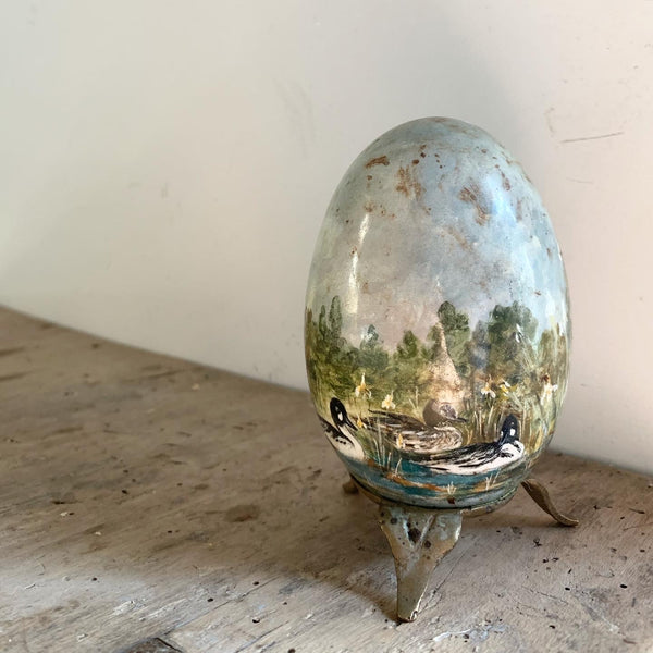 Vintage Painted Egg