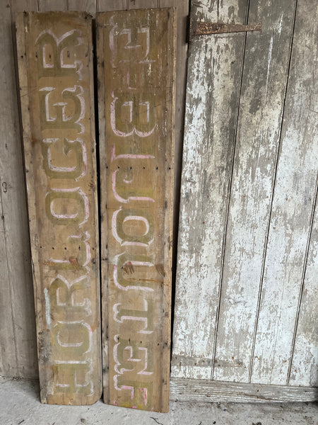 Vintage French Jewellers Watchmakers Shop Sign