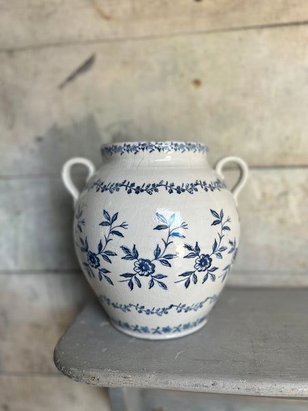 Stunning Blue and White French Floral Confit