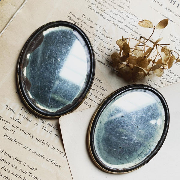 Antique Portrait Compact Mirror