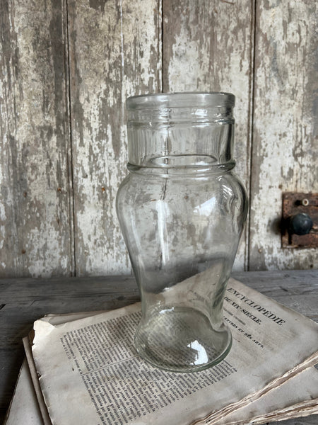 Vintage French Glass Jar