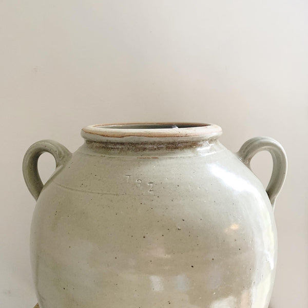 Extra Large French Confit Jar in Blue