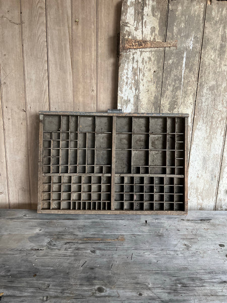 Vintage Printers Tray