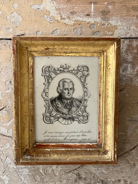 Framed Vintage Book Plate