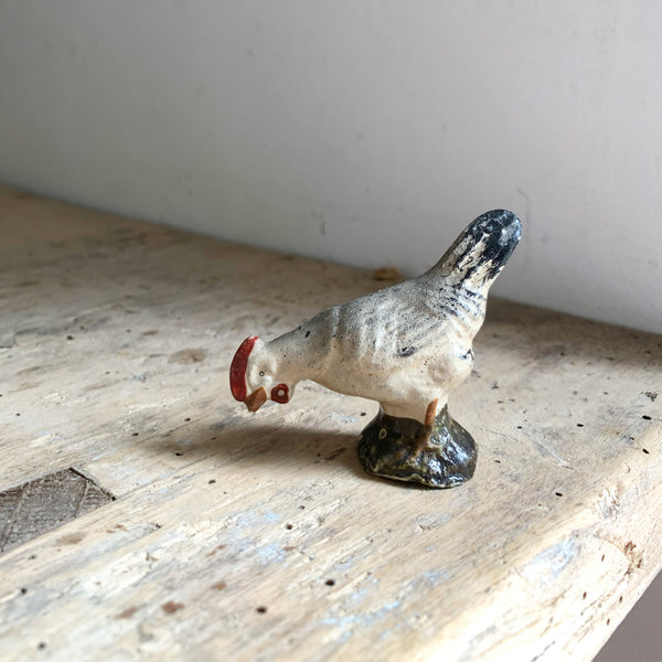 Gorgeous Vintage Chicken Figurine