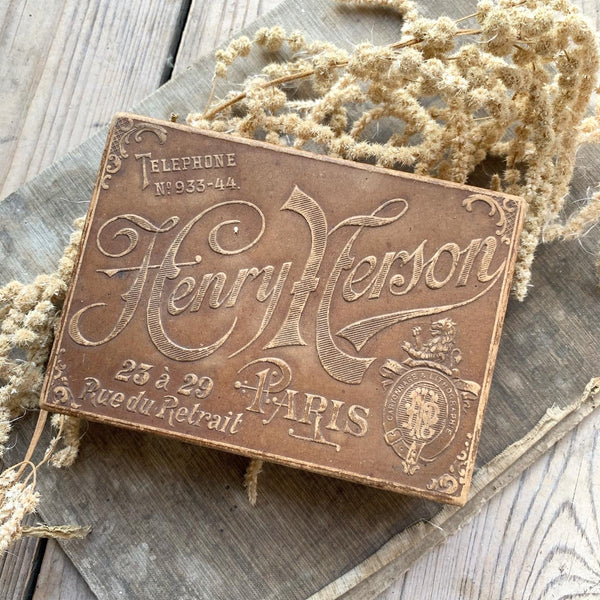 Beautiful Vintage Henry Herson Box