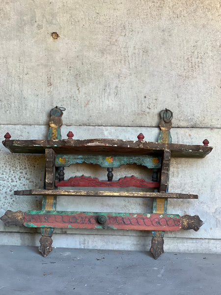 Vintage Folk Art Shelf