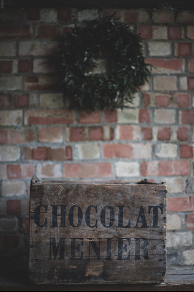 Vintage Chocolat Menier Crate