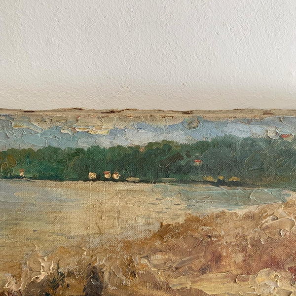 Small Sea Scene Oil on Canvas