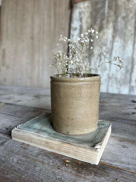 Small French Stoneware Pot