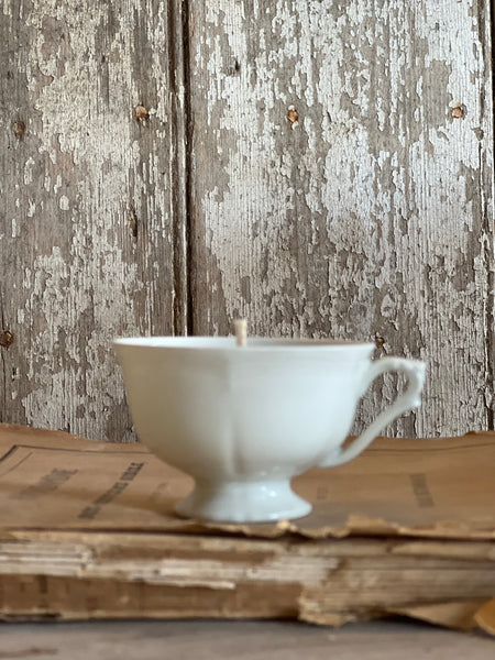 Cup Candle in Seasalt & Woodsage