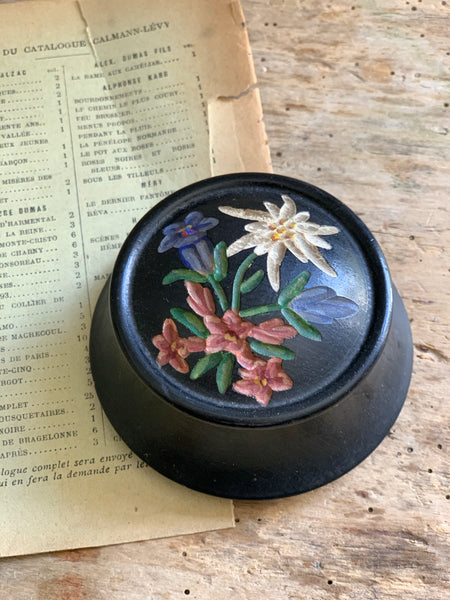 Floral Wooden Trinket Box