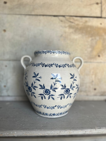 Stunning Blue and White French Floral Confit