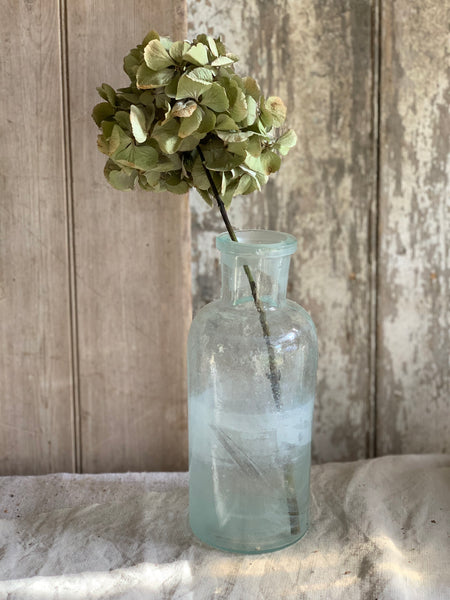 Vintage French Blown Bottle