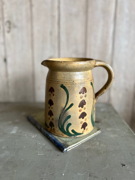 Vintage French Yellow Jug