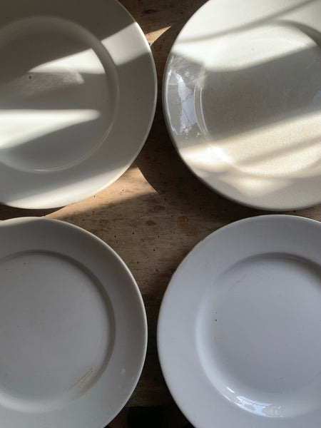 Vintage French Ironstone Plates