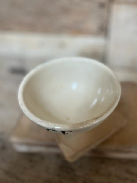 Rare Antique French Transferware Railway Bowl