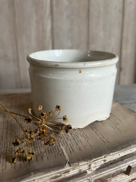 Antique French Wide Jar