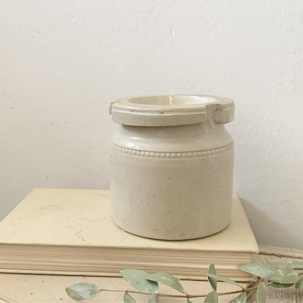 Vintage Mustard Jar Candle in Rosemary & Eucalyptus