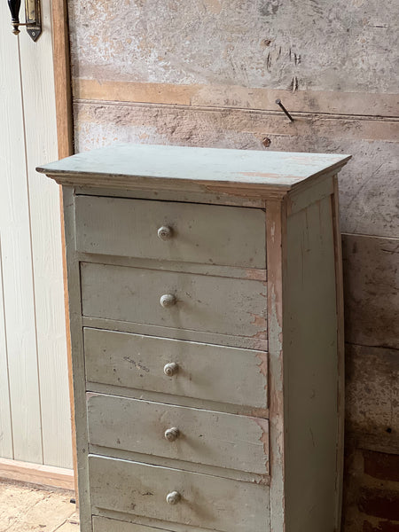Beautiful Chippy Paint French Drawers