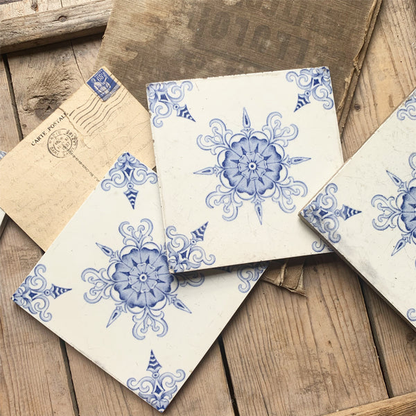 Vintage French Tiles (Blue)