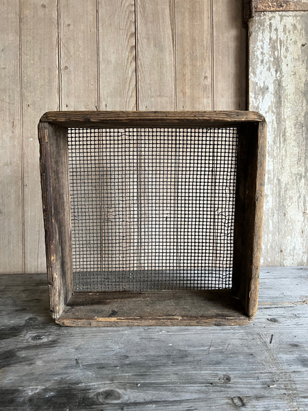 Vintage Wooden Sifter