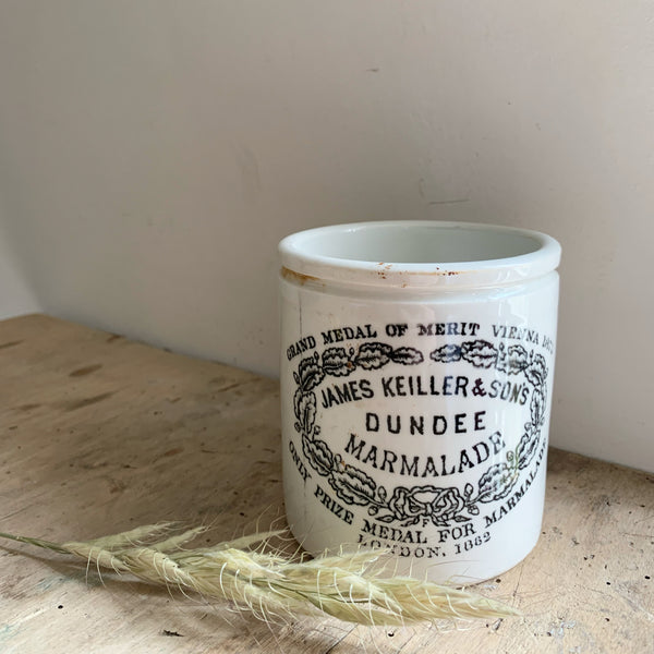 Vintage James Keiller & Son Marmalade Jar