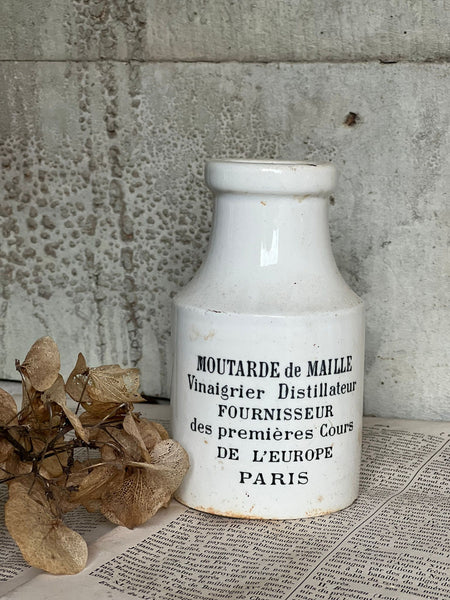 Vintage French Mustard Pot