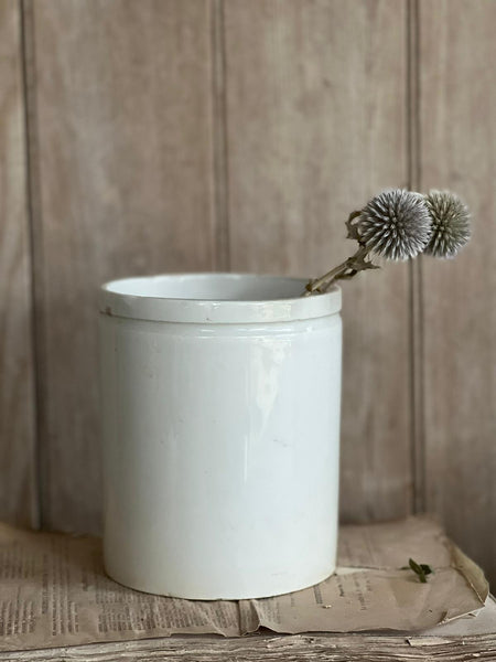 Large French Ironstone Jar