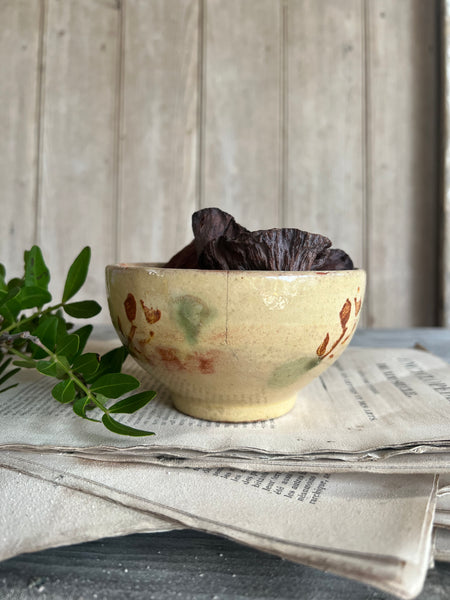 Sweet French Painted Bowl