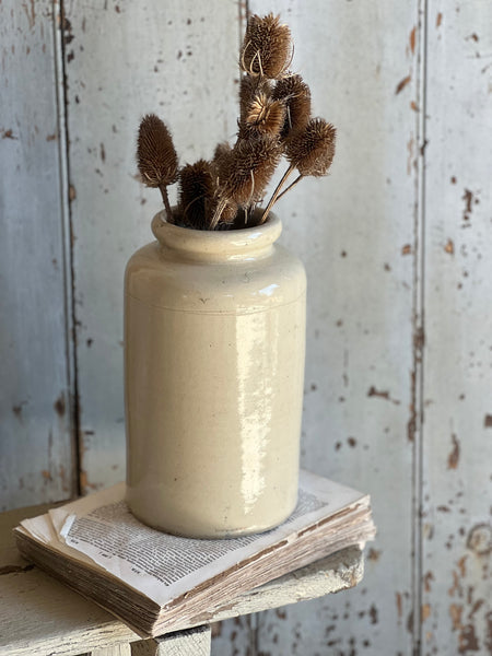 Tall Stoneware Vase