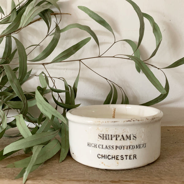 Shippams Potted Meats Candle in Wild Fig
