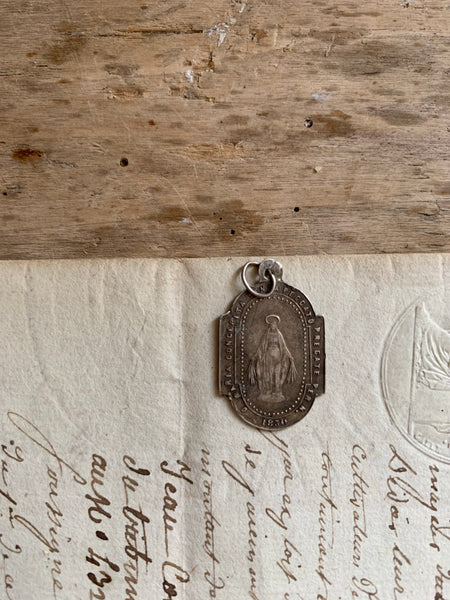 Small Religious Vintage Charm from 1830s