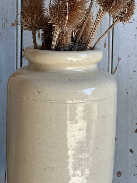 Tall Stoneware Vase