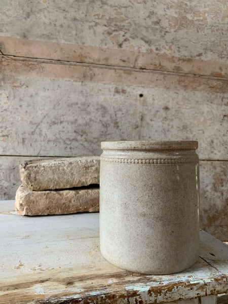Medium French Stoneware Jar