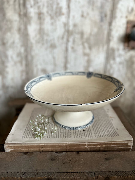 French Vintage Raised Dish