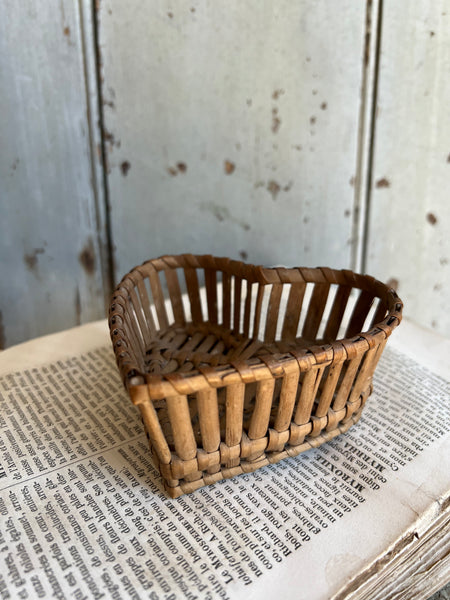 Miniature Heart Basket